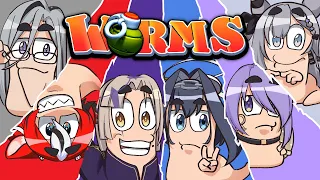 【WORMS W.M.D】HOLOWORMS MATCH 2 | PLAYERS POV​