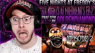 Vapor Reacts #1036 | FNAF ANIMATED SERIES "Six Nights at Fredbear's Ep 2" by GoldenDiamond REACTION