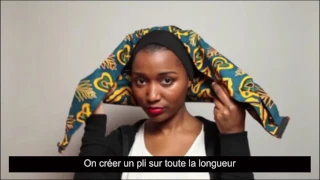 TUTO turban facile avec des scratchs