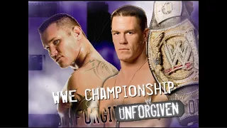 Story of John Cena vs. Randy Orton | Unforgiven 2007