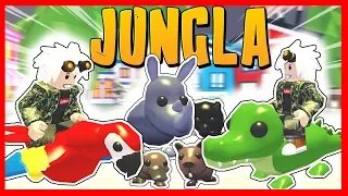 ¡CONSIGO EL LORO Y TODAS LAS MASCOTAS JUNGLA de ADOPT ME! 😱 Roblox