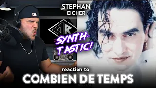 First Time Reaction Stephan Eicher Combien De Temps (SYNTH SLAYED!) | Dereck Reacts
