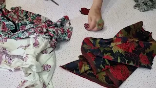 Amazing idea. After watching this video, you will not throw away the leftover fabric #diy