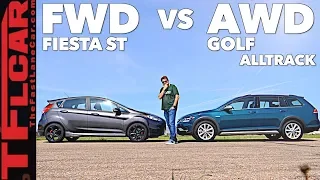 Game Show: Is The New VW Golf Alltrack Faster Than a Hot Hatch? Ep.2