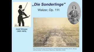 "Die Sonderlinge" - Josef Strauss, Walzer, op. 111