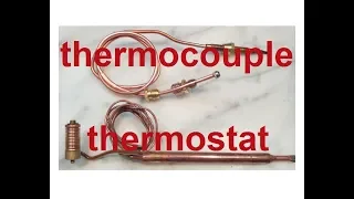 thermocouple,thermostat الفرق بين الترموكوبل والترموستات