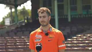 Scorchers Steven Eskinazi spoke to the media ahead of Perth’s clash with the Sydney Sixers