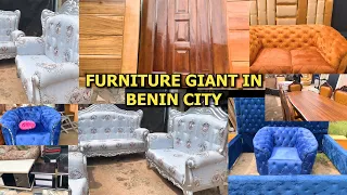 FURNITURE GIANT, CHAIRS, BED DINNING TABLE, DOORS, TV CONSOLE, WARDROBE CHEAPEST PRICE EVER IN BENIN