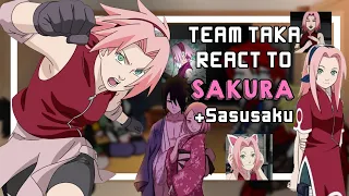 Team Taka react to Sakura ||1/1|| [Sasusaku] 🇧🇷🇺🇲