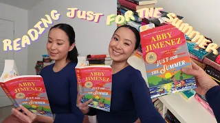 READING VLOG: Just for the Summer by Abby Jimenez ☀️