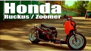 скутер Honda Ruckus / Zoomer от ателье #LowRuckus #МОТОЗОНА №2