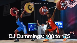 CJ Cummings - 108 to 175