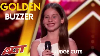 Emanne Beasha: Jay Leno STUNNED By 10-Year-Old Slams His GOLDEN BUZZER | America's Got Talent 2019