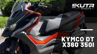 Test: Kymco DT X360 350i. Tchajwanský švihák, který nehodlá stát v pozadí