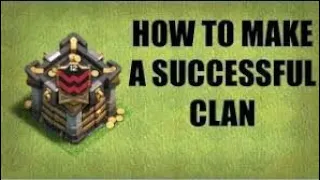 How to make a successful clan (50/50) in 5 minutes