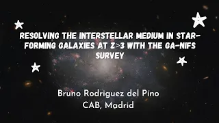 Resolving the interstellar medium in star-forming galaxies at z above 3 with the GA-NIFS survey