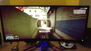 Acer Predator Z35  G Sync @ 144 HZ BF4 Gameplay  (External Video)