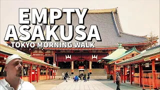 EMPTY ASAKUSA "What's it like now? | Tokyo Morning Walks