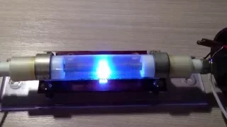Homemade High Voltage Capacitor - 1 nF 30,000 Volts - Discharge