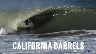 SURFERS SCORE BARRELS IN CALIFORNIA - SD SURFING