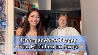 Unangenehme Fragen von Mädchen an Jungs