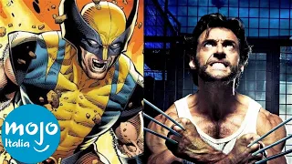 Top 10 DIFFERENZE tra FILM e FUMETTO degli X-MEN!