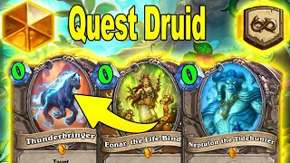 Buffed Quest Druid Is So Much Better Now! Big Druid is Back Again! Titans Mini-Set | Hearthstone