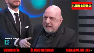 Pagani a Distacio "La con... de tu madre" pelea terrible en el programa "pasión por el futbol"