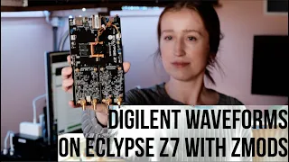 Waveforms on Eclypse Z7 in Action