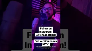 Beggin' Freestyle out on my IGTV. Follow on Instagram @vichaar.official