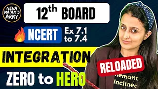 INTEGRATION Exercise Class 12 2024 NCERT By Neha Agrawal | Full Theory+ Qs from Basics