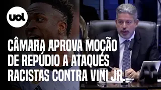 Caso Vini Jr.: Câmara aprova moção de repúdio a racismo sofrido pelo jogador brasileiro