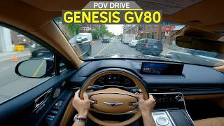 2022 GENESIS GV80 Prestige AWD - POV Drive [4K]