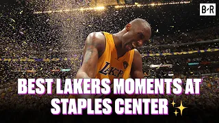 Re-Live Most Iconic Lakers Moments Ever At Staples Center 🍿🔥