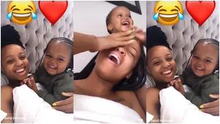 NTANDO DUMA & SBAHLE MZIZI MOTHER & DAUGHTER MOMENTS