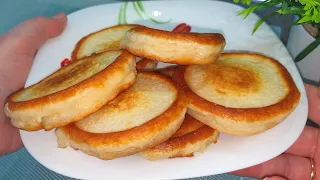 Lush pancakes are always - there is a secret! Easy breakfast or snack recipe