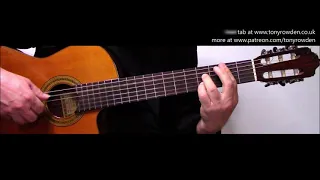 Please Please Me - Beatles fingerstyle guitar solo - link to TAB in description