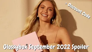 GLOSSYBOX SEPTEMBER SPOILER 2022 + DISCOUNT CODE | CAITLIN SINNETT