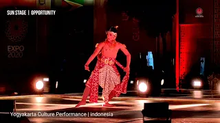 Yogyakarta culture performance at Sun Stage | expo 2020 dubai