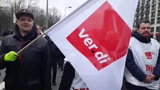 Charité CFM Warnstreik 11 02 2020