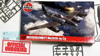 Official Unboxing Airfix | Messerschmitt Me262A-1a/2a (A03090A)