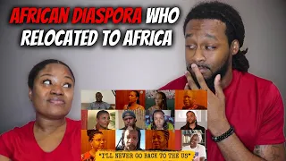 The Demouchets REACT "African Diaspora Who Relocated To Africa Discuss Their Experiences"