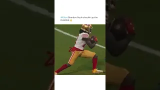 49ers Brandon Aiyik scores his 2nd touchdown vs Cardinals