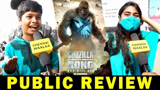 Godzilla Vs Kong Public Review" | Chennai Audience Reactions | Chennai Waalaa!