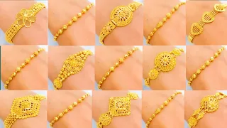Latest Gold Bracelet Design 2023 / Gold Bracelet Design With Price And Weight / Gold Ladies Bracelet