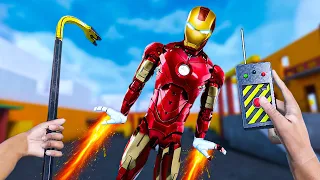 Building IRON MAN's Suit Goes HORRIBLE WRONG in Sport Mode VR