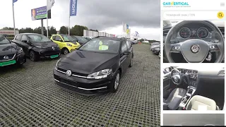 Отличный Volkswagen Golf 7 2017 с небольшим пробегом!