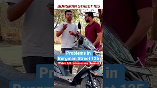 Suzuki Burgman Street 125 Ownership Review #burgmanstreet #suzuki#viral #ownershipreview #burgman125