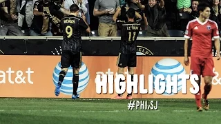 HIGHLIGHTS: Philadelphia Union vs. San Jose Earthquakes | August 24, 2014