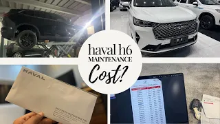 HAVAL H6 HEV MAINTENANCE COST AFTER 15000 KMS